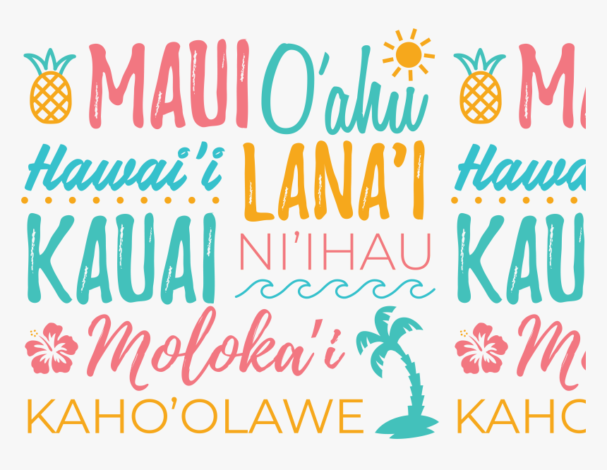 Hawaiianisland Text 2x, HD Png Download, Free Download