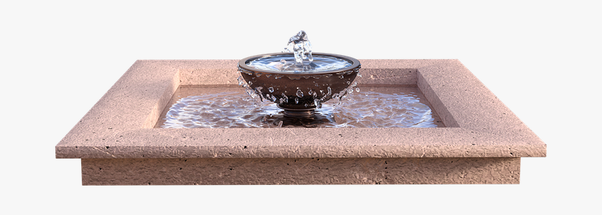 Water Fountain, Stone, Spray, Wet, Architecture, Flow - Bathroom Sink, HD Png Download, Free Download