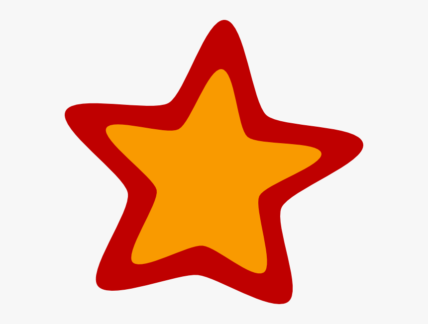 Yellow Star Clip Art, HD Png Download, Free Download