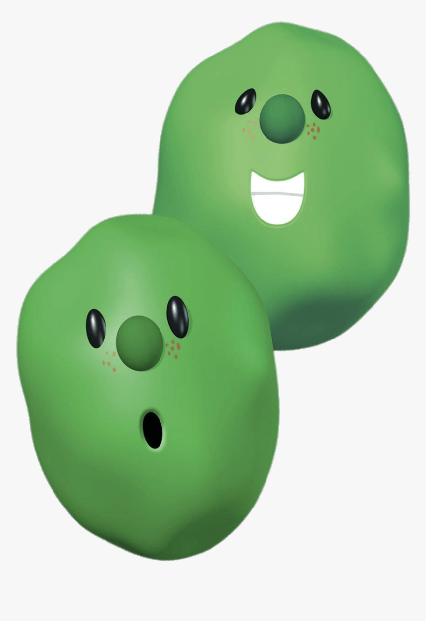 Veggietales Jean Claude & Philippe The French Peas - Peas From Veggie Tales, HD Png Download, Free Download