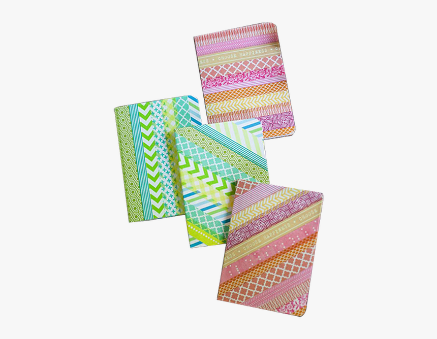 Decorate Notebook With Washi Tape, HD Png Download, Free Download