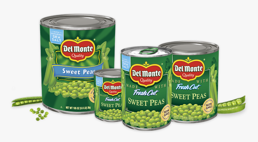 Sweet Peas - Del Monte Sweet Peas, HD Png Download, Free Download