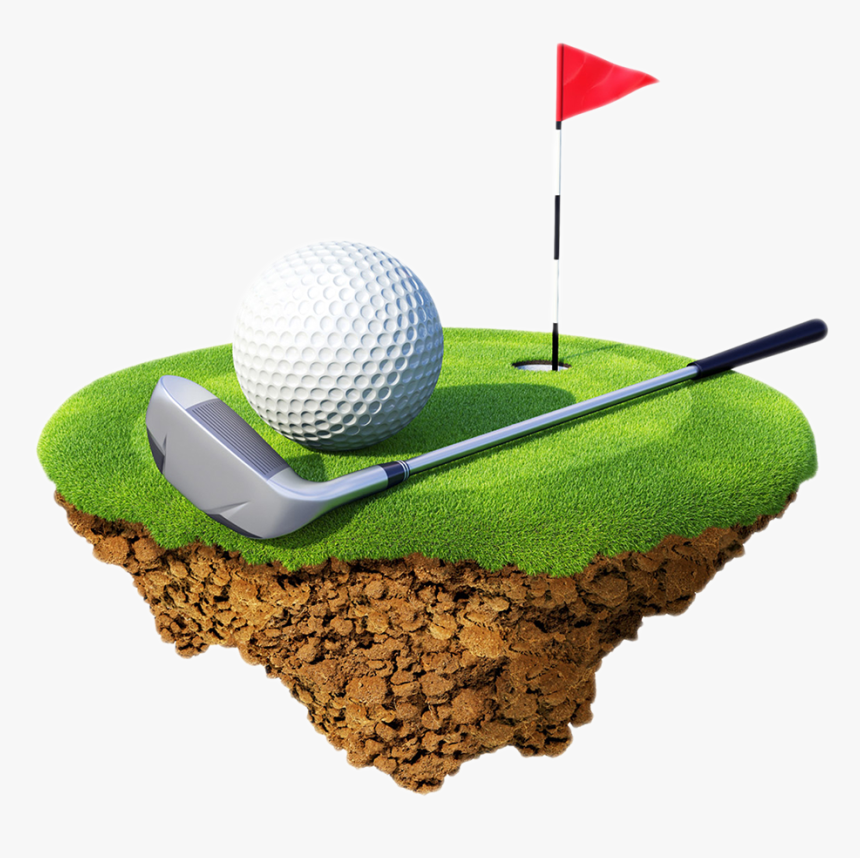 Clubs Course Balls Miniature - Floating Beach Island Png, Transparent Png, Free Download
