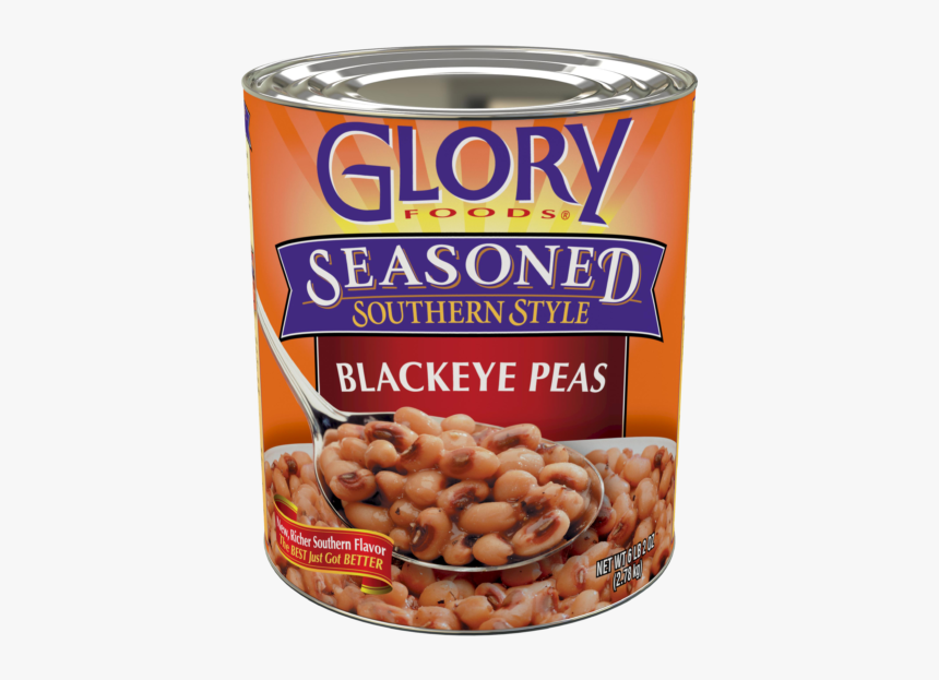 Glory Foods Seasoned Blackeye Peas - Glory Green Beans, HD Png Download, Free Download