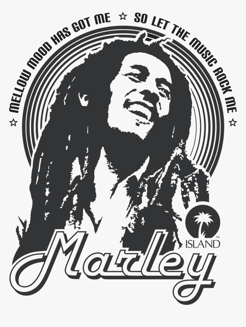 At Bob Marley • Wailers • Reggae • Rasta Logo One Will - Bob Marley, HD Png Download, Free Download