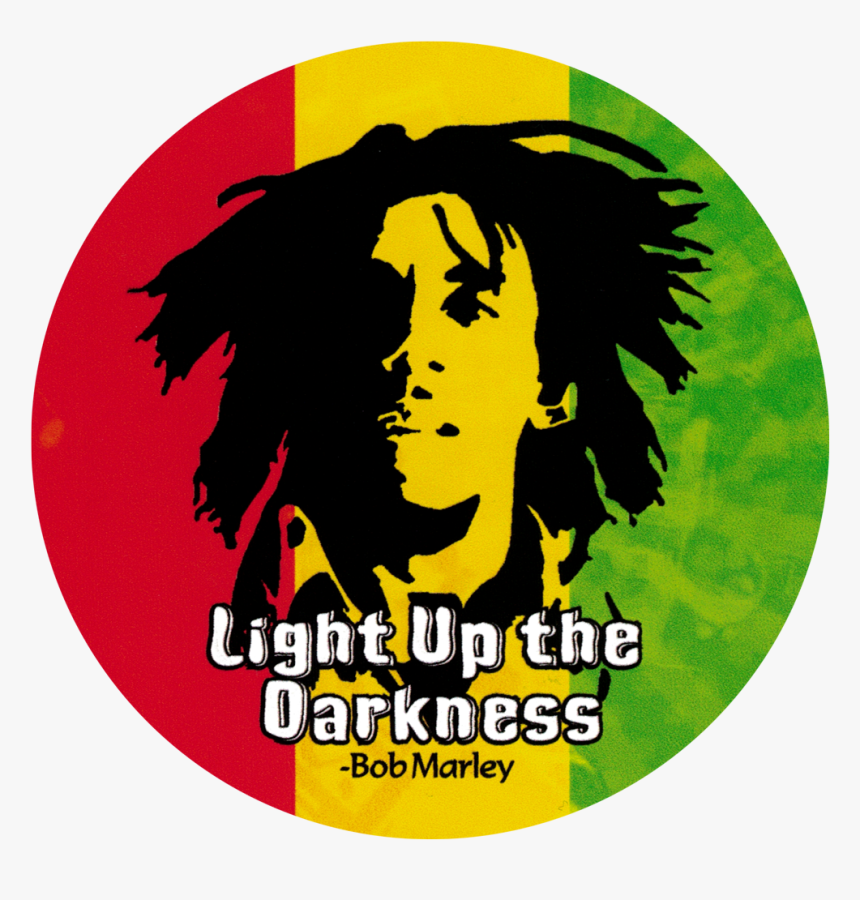 Light Up The Darkness - Bob Marley Stencil Vector, HD Png Download, Free Download