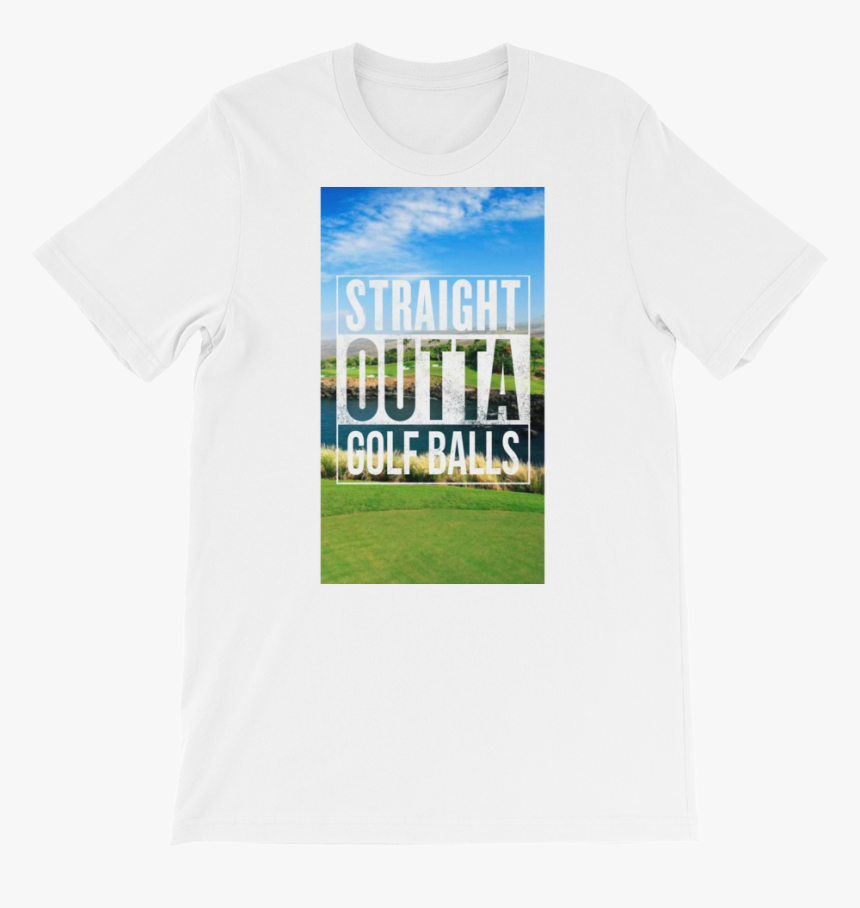 Straight Outta Golf Balls T-shirt - Sticker, HD Png Download, Free Download