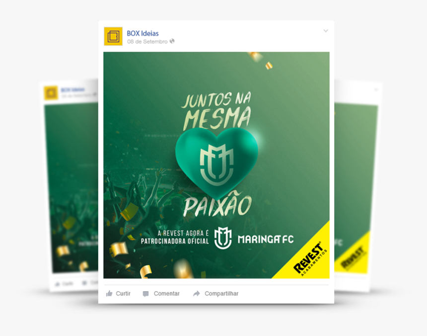 Mockup Post Facebook1 - Mockup Post Redes Sociais, HD Png Download, Free Download