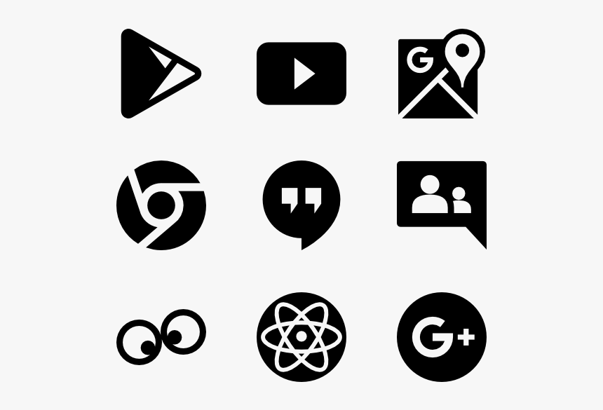 Google Services Fill - Workplace Icons, HD Png Download, Free Download