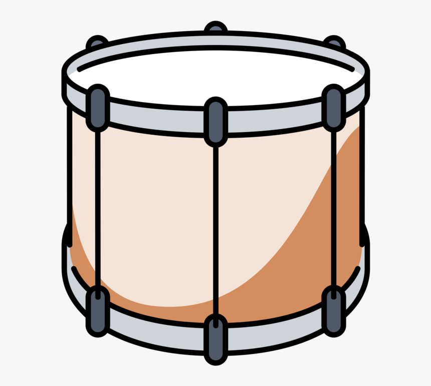 Snare Drums Musical Instruments Percussion Surdo - Percussion Instruments Clipart Black And White, HD Png Download, Free Download