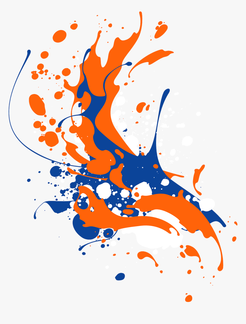 Ink Paint Splash Free Picture - Vector Color Splash Png, Transparent Png, Free Download