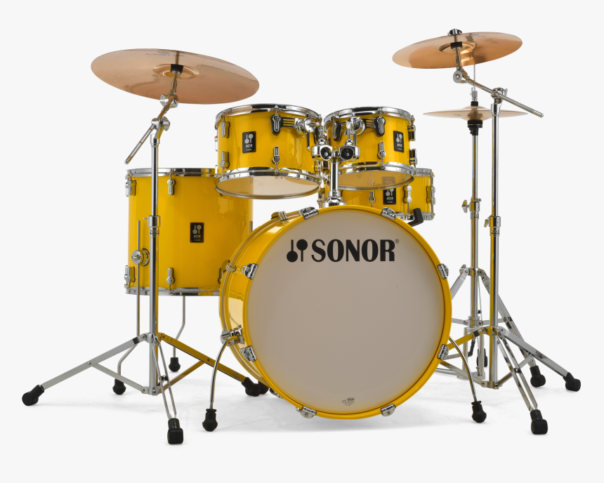 Sonor Drums Transparent Png - Sonor Aq1 Yellow, Png Download, Free Download