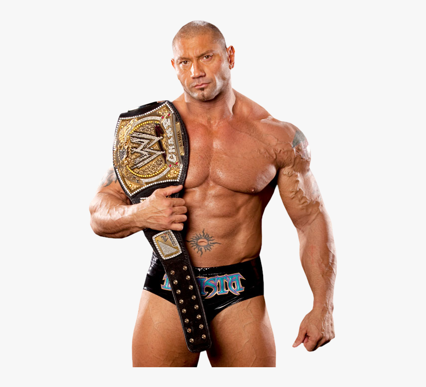 Batista Png Free Download - Batista Wwe Champion Png, Transparent Png, Free Download