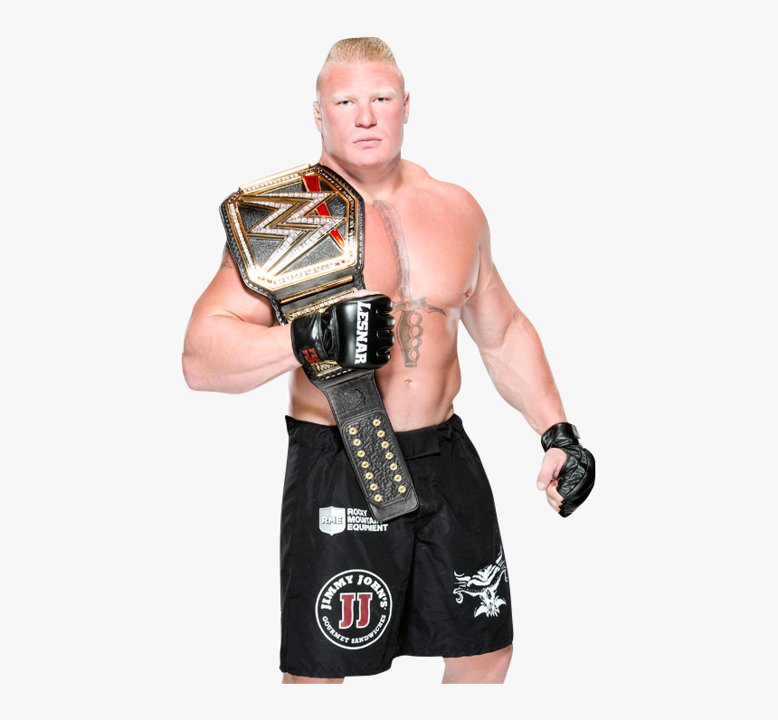 Brock Lesnar Wwe World Heavyweight Champion, HD Png Download, Free Download