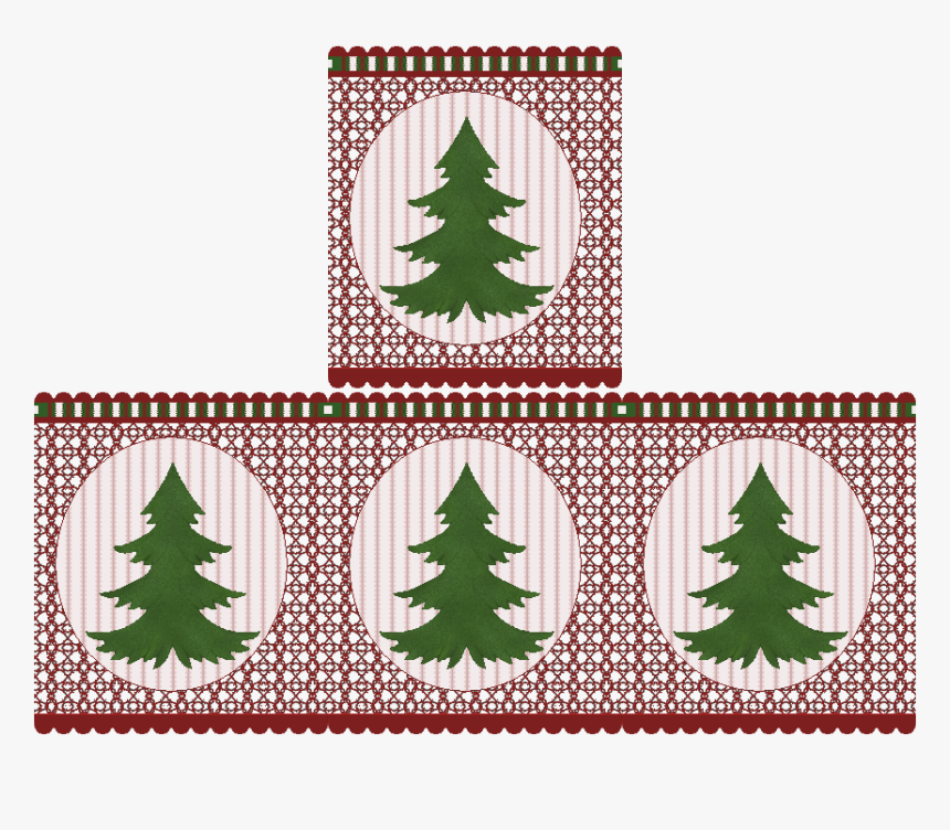 Christmas Lace Tree - Emblem, HD Png Download, Free Download