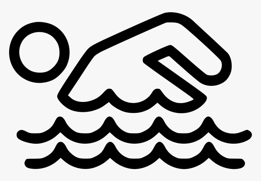 Png Of Someone Swimming - Drawing Of Someone Swimming, Transparent Png, Free Download