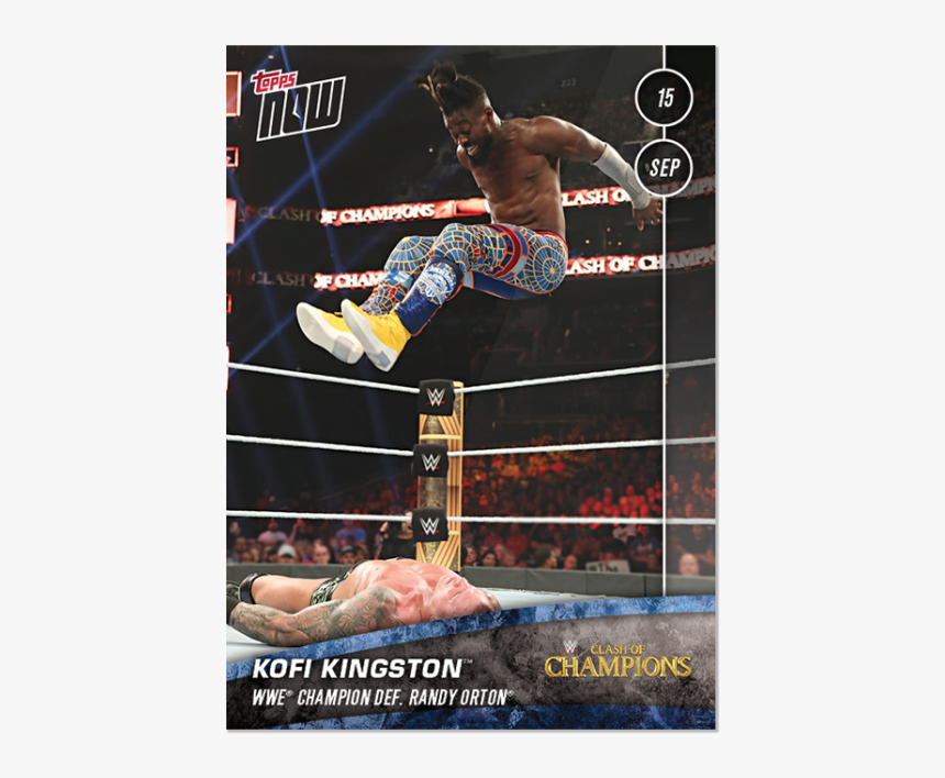 Wwe Champion Kofi Kingston Def - Muay Thai, HD Png Download, Free Download