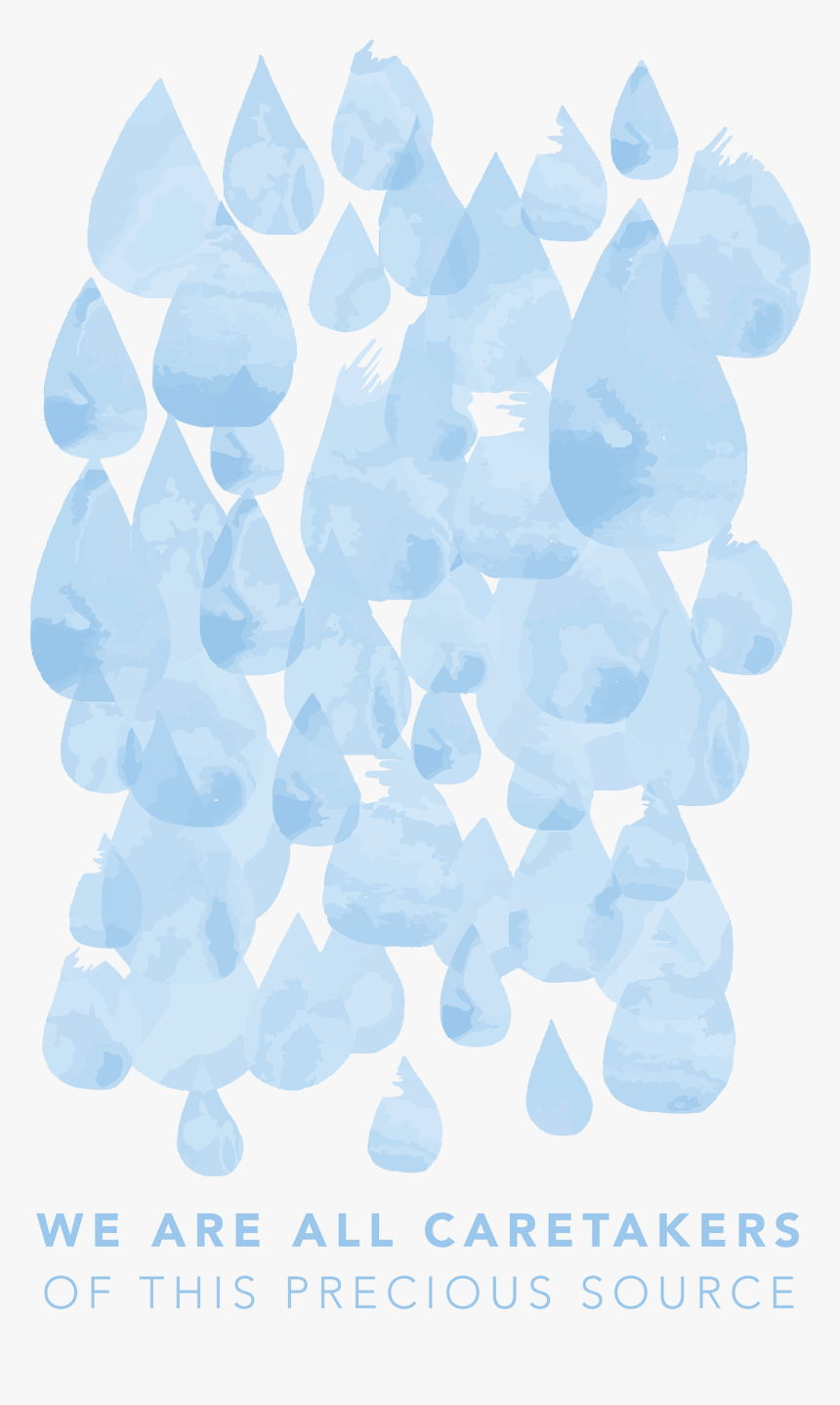 The Visual Is Of Watercolor Raindrops That Resemble - Gigmasters, HD Png Download, Free Download