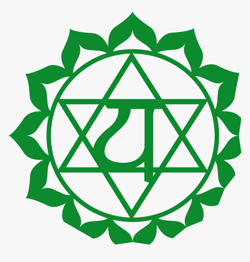 Chakra Symbols Png 3 Solar Plexus Chakra - Heart Chakra Symbol Png, Transparent Png, Free Download