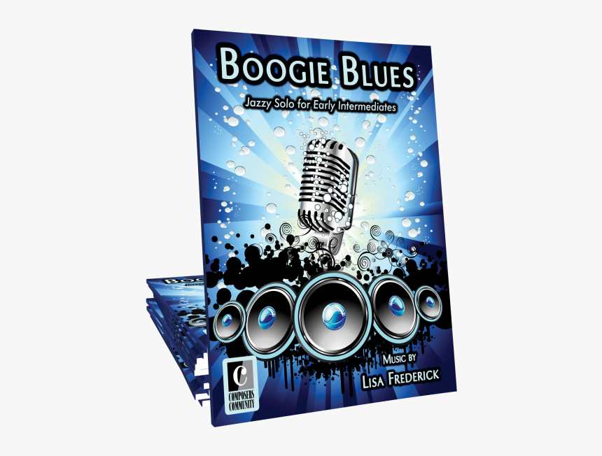 Boogie Blues By Lisa Frederick"
 Title="boogie Blues - Music Background, HD Png Download, Free Download