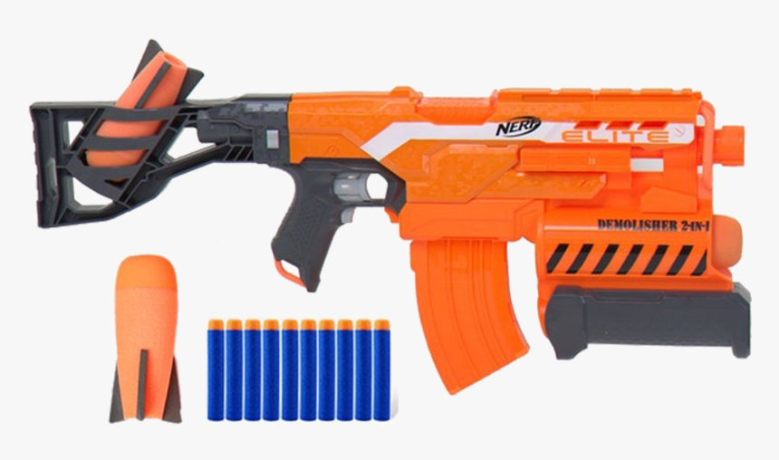 Transparent Nerf Bullet Png - Nerf Demolisher Nz, Png Download, Free Download