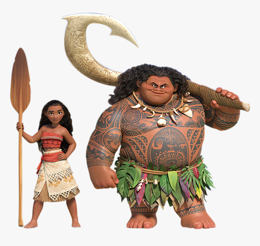 Maui Moana Vector, HD Png Download - kindpng.