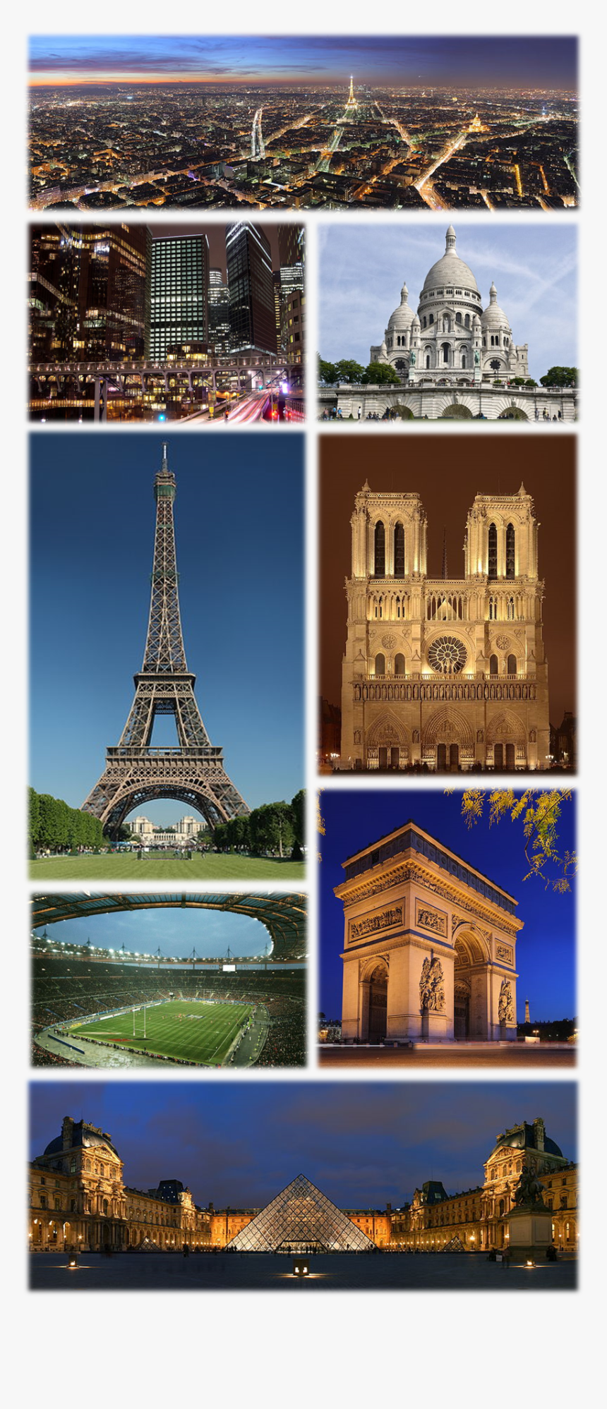 Te-collage Paris - Collage De Fotos De Paris, HD Png Download, Free Download