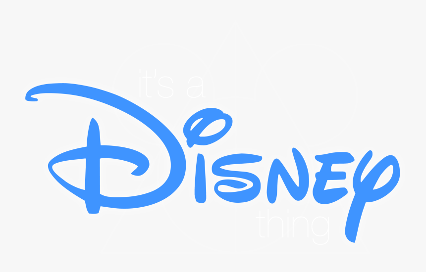 Disneyland Clipart Orlando Logo - Blue Disney Logo Png, Transparent Png, Free Download