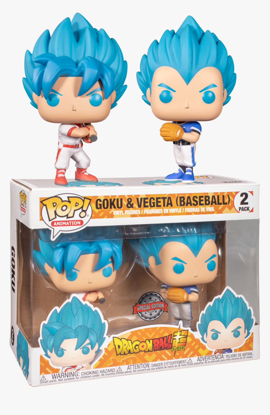 Goku And Vegeta Baseball Pop, HD Png Download, Free Download