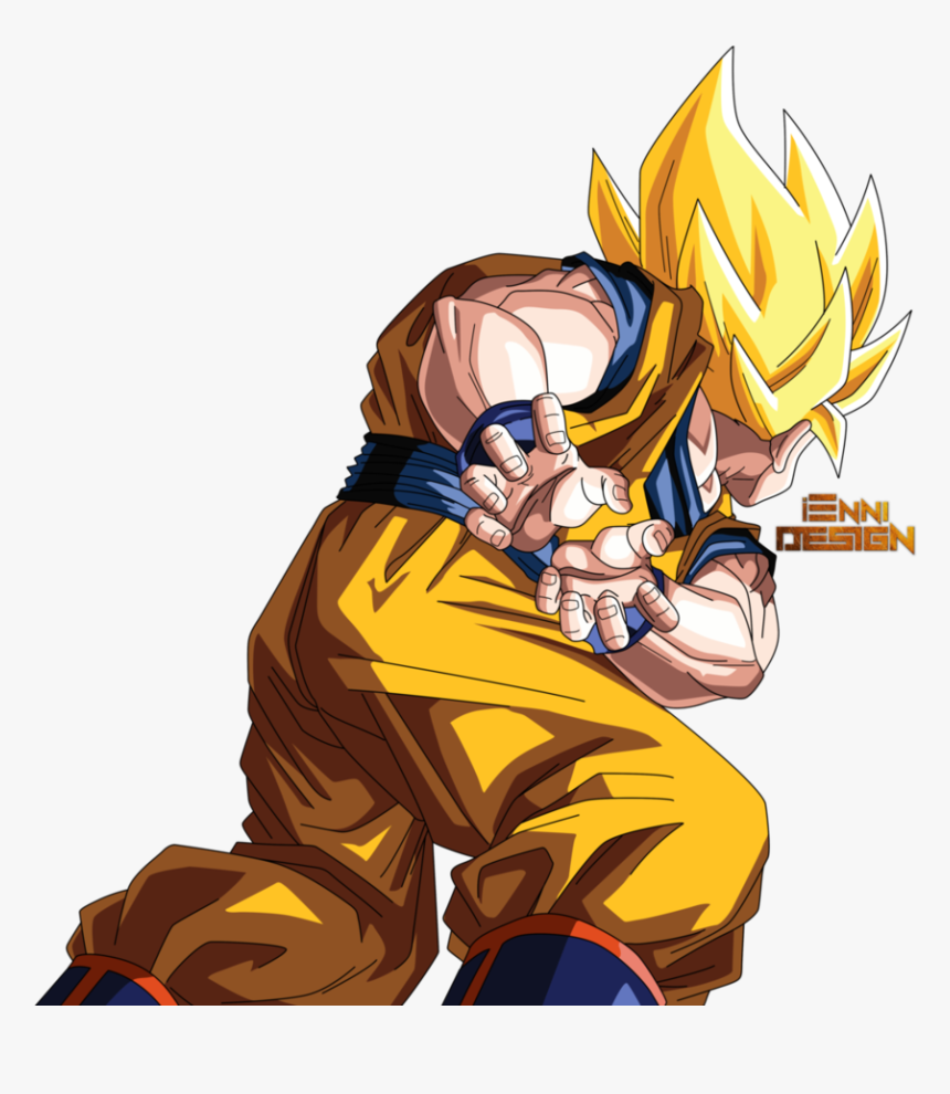 Goku Kamehameha Png Dragon Ball Z Goku Using Kamehameha Transparent Png Kindpng