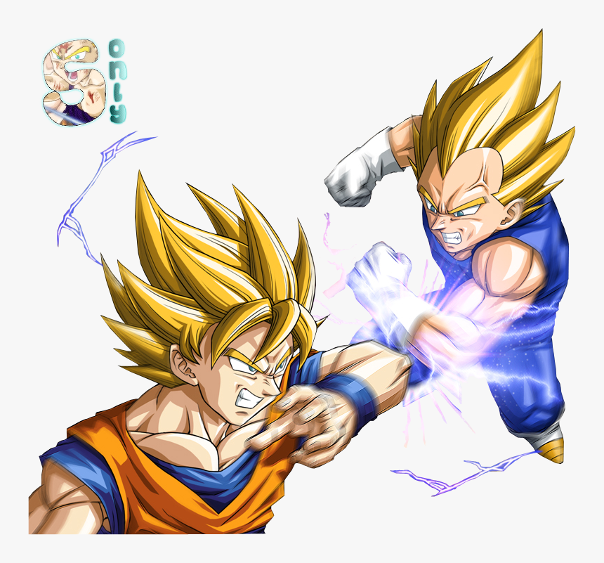 Transparent Goku And Vegeta Png - Goku Vs Vegeta Png, Png Download, Free Download