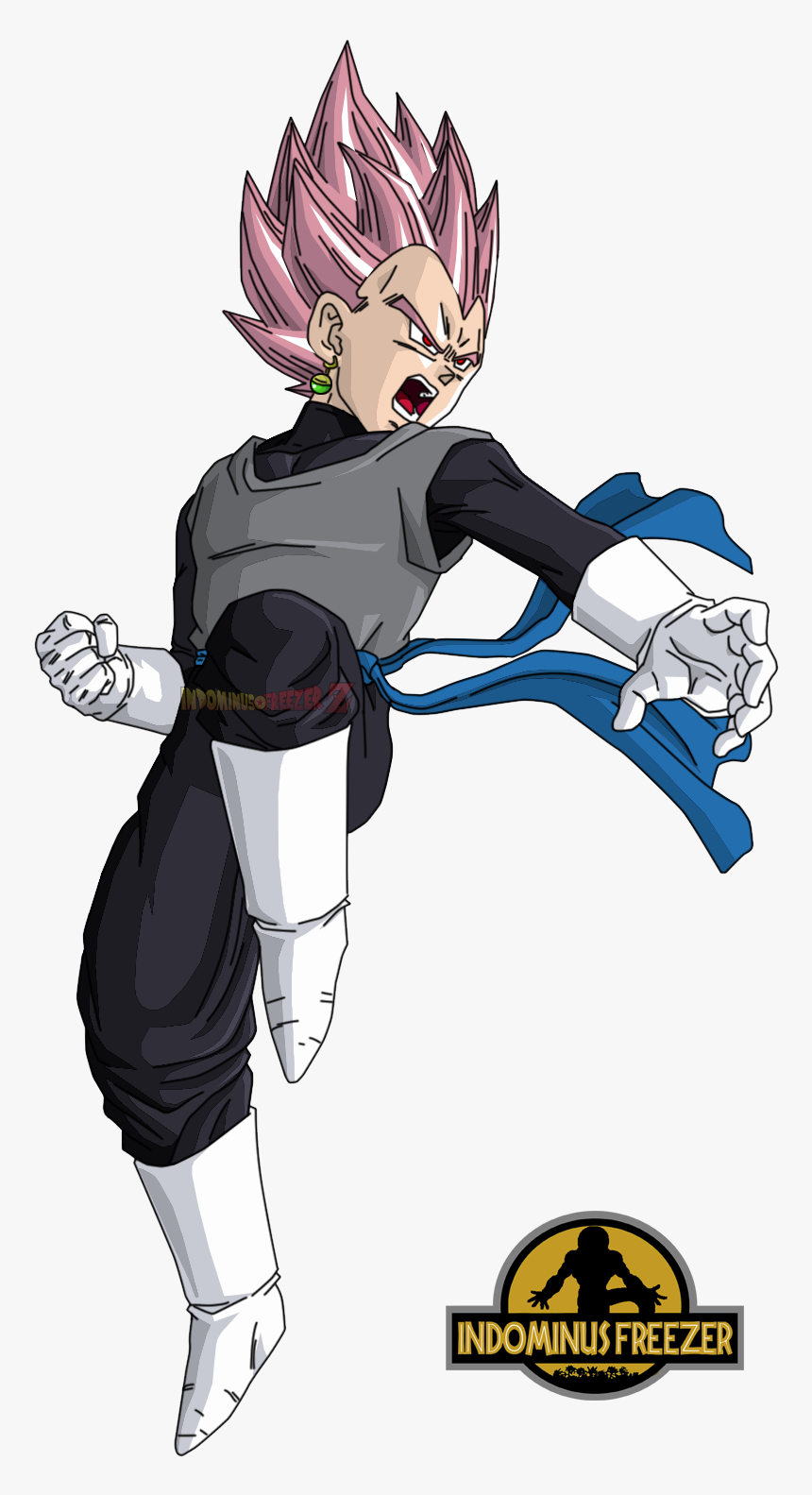 Vegeta Black Super Saiyan Rose, HD Png Download, Free Download