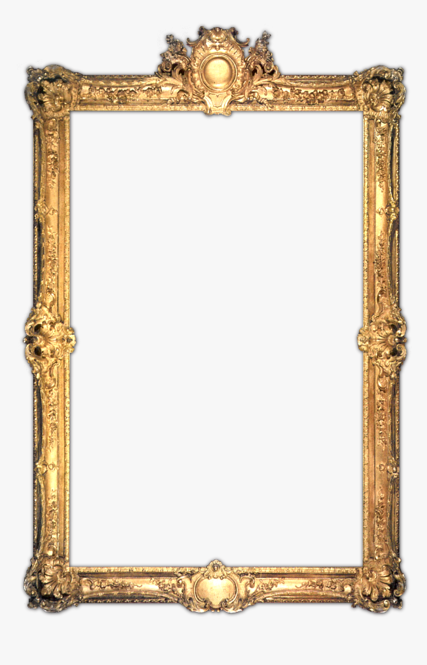 Gold Gilded Frame Png, Transparent Png, Free Download