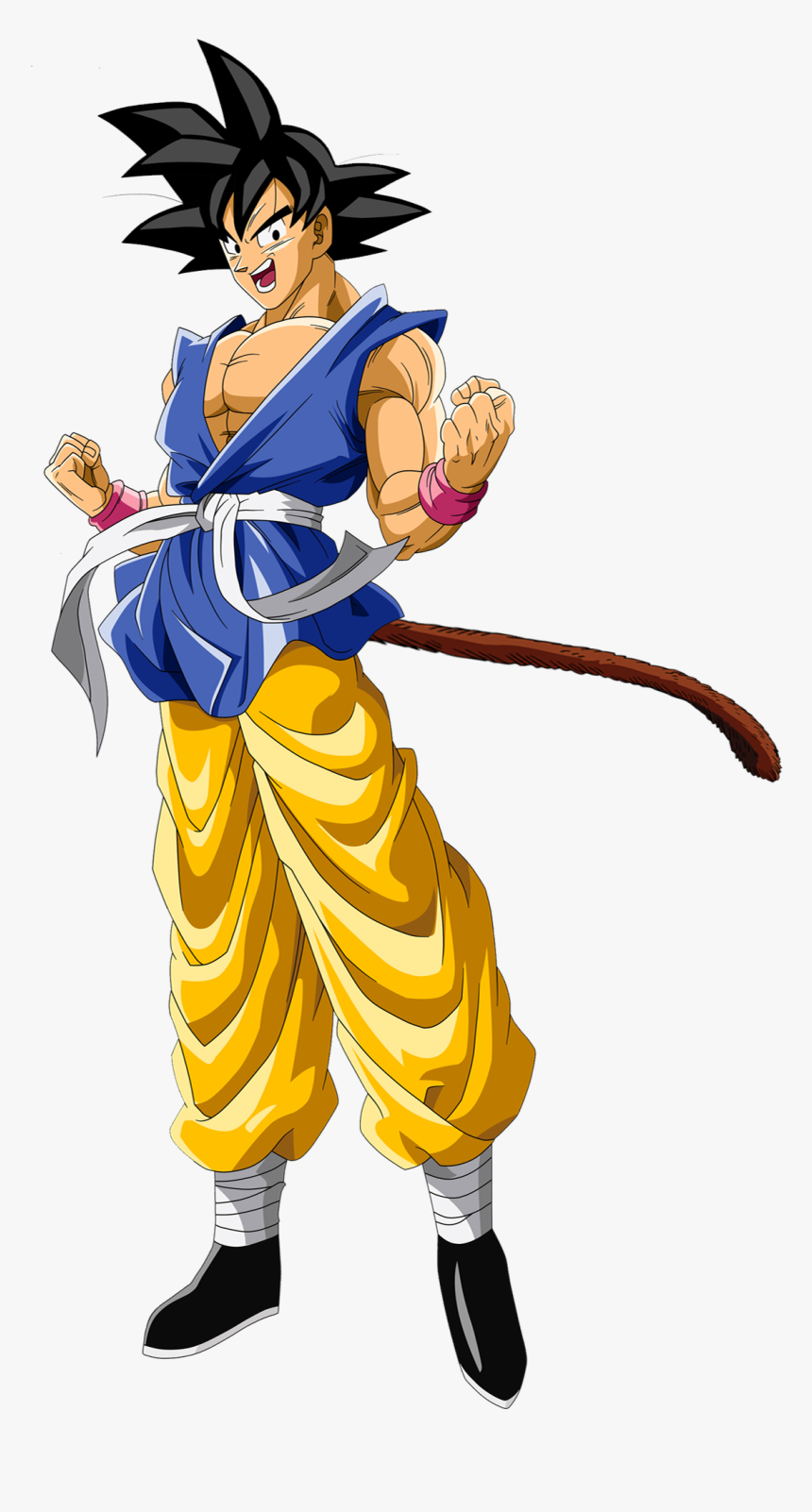 Goku Clipart Full Body - Dragon Ball Gt Goku Adult, HD Png Download, Free Download