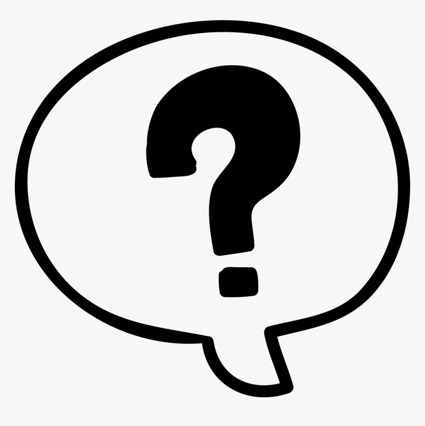 Transparent Comic Bubble Png - Questions Icon Png, Png Download, Free Download