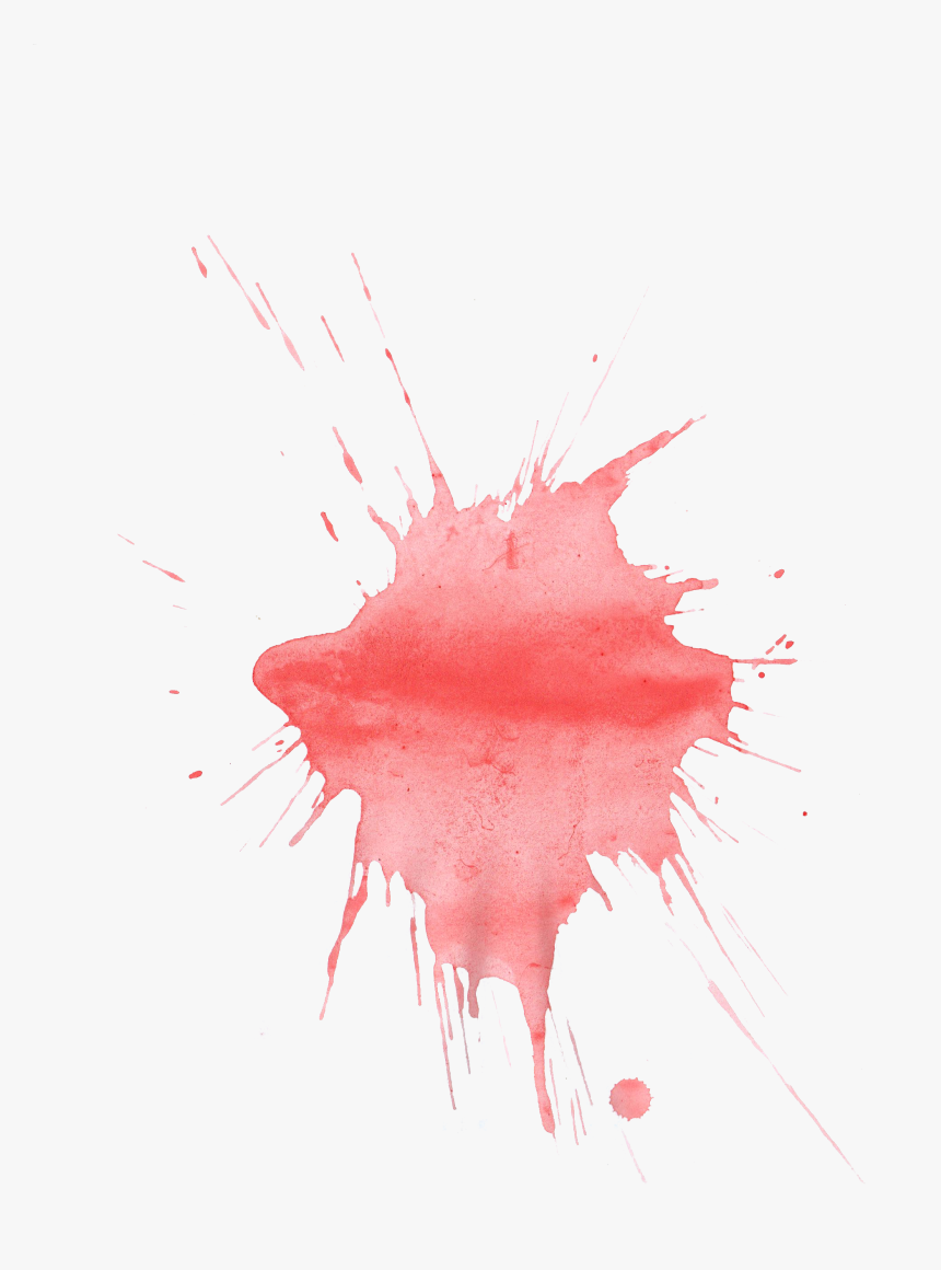 Transparent Red Paint Splatter Png - Visual Arts, Png Download, Free Download