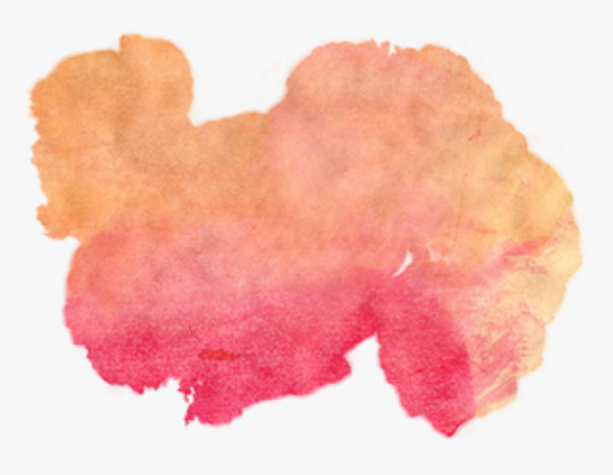 Watercolor Paint Splatter Png - Watercolor Splash Png Orange, Transparent Png, Free Download