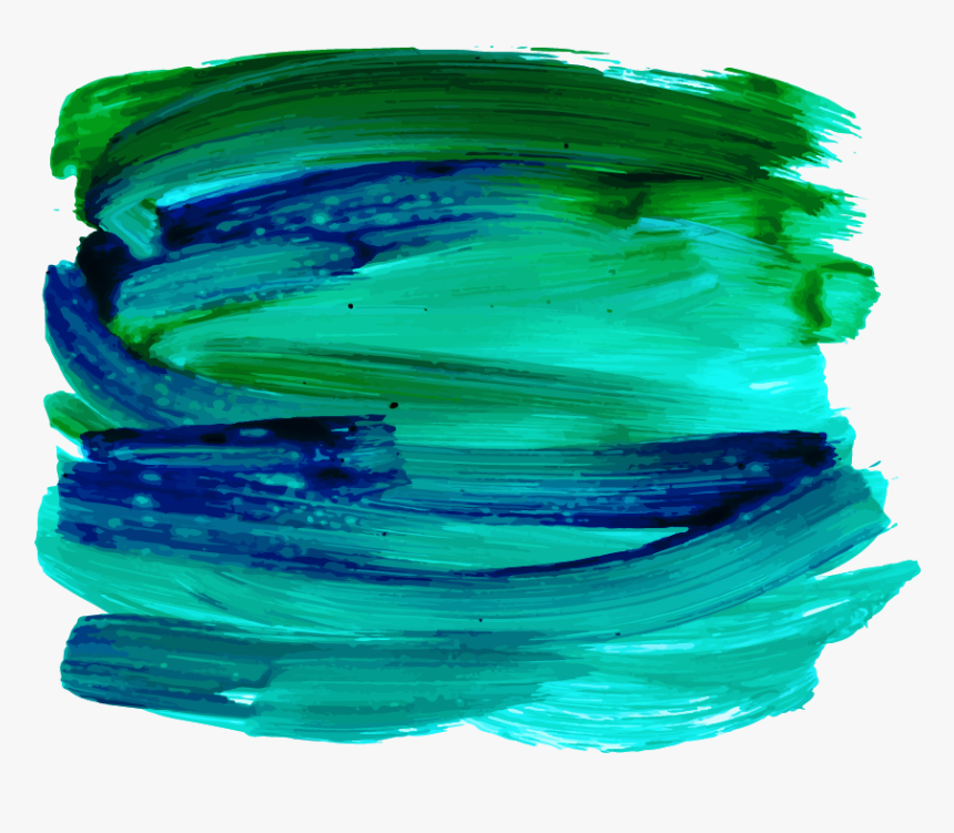 Green Watercolor Splatter, HD Png Download, Free Download