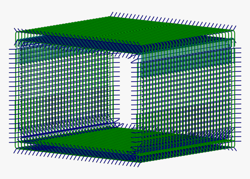 3d-rebar - Bố Trí Cốt Thép Hầm Chui, HD Png Download, Free Download