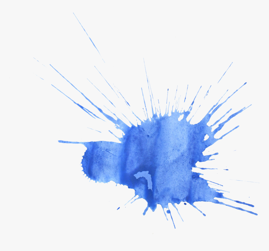 20 Blue Watercolor Splatter Png Transparent Onlygfxcom - Blue Ink Splatt Png, Png Download, Free Download