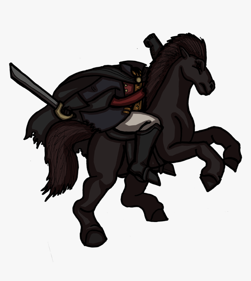 The Legend Of Sleepy Hollow The Headless Horseman Pursuing - Sketch Of The Headless Horseman, HD Png Download, Free Download