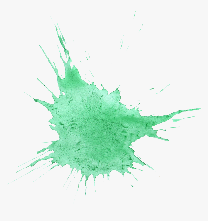 Green Painting Png, Transparent Png, Free Download