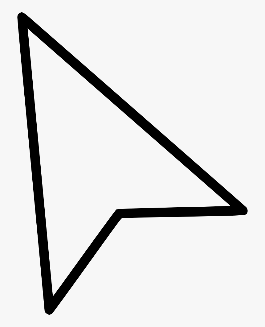 computer mouse pointer arrow