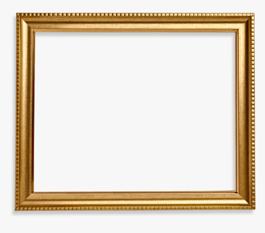 Gold Frame Png Pic - Stock Photo Picture Frame, Transparent Png, Free Download