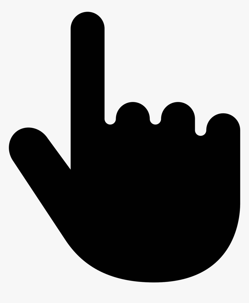 Hand Cursor Icon - Rock And Roll Png, Transparent Png, Free Download