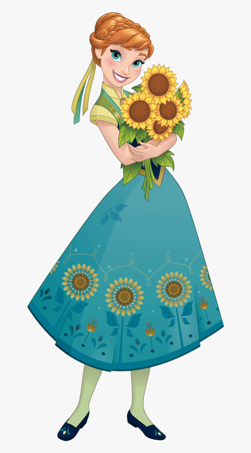 Anna Png Clipart - Princess Anna Frozen Fever, Transparent Png, Free Download