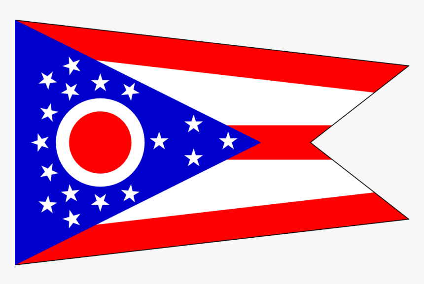 Flag Of Ohio Compatible - Ohio Flag And Seal, HD Png Download, Free Download