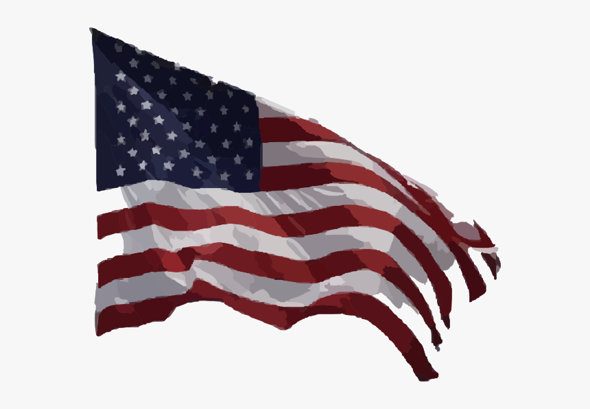 Usa Flag Png Real- - Us Flag Waving Png, Transparent Png, Free Download