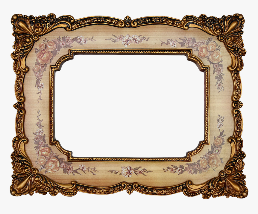 Frame Vintage Frame Decorative Vintage Antique Picture - Transparent Vintage Frame Png, Png Download, Free Download