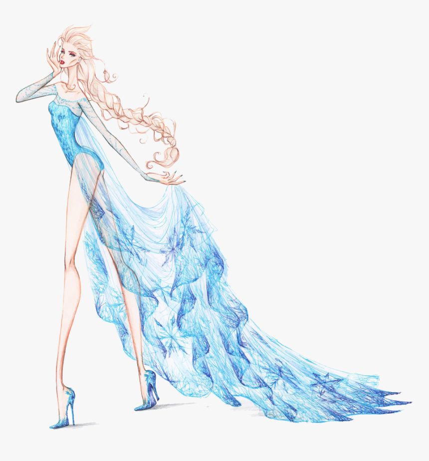 Transparent Elsa And Anna Png - Drawing Anna Disney Princess, Png Download, Free Download